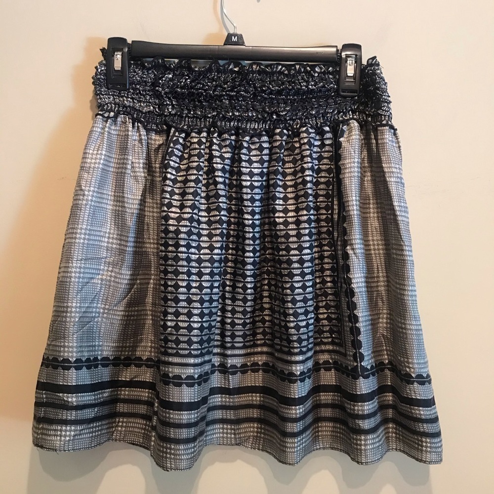 Maeve Anthropologie Silk Skirt XS